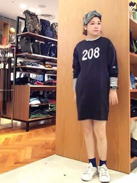「SEVENDAYS=SUNDAY（セブンデイズサンデイ）のアイテム（チュニック）」を使った、kimmyluv7さん（レディース・161cm）の秋コーディネート