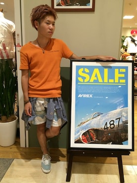 takuroさん（メンズ・163cm）の夏コーディネート