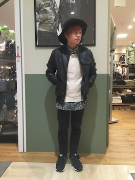 takuroさん（メンズ・163cm）の冬コーディネート