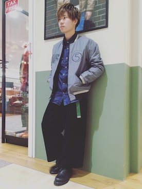 takuroさん（メンズ・163cm）の冬コーディネート