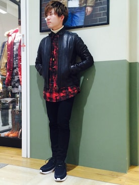 takuroさん（メンズ・163cm）の冬コーディネート