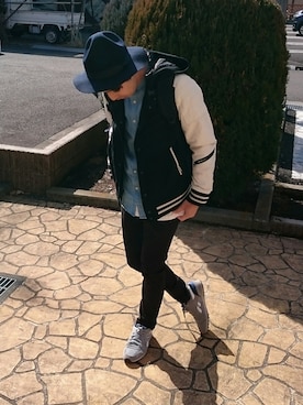 ちゅうさん（メンズ・173cm）の冬コーディネート