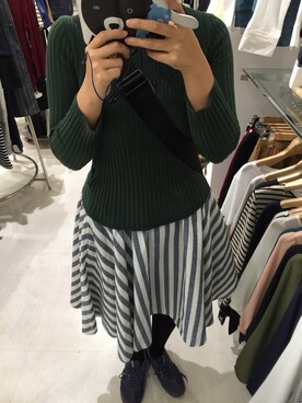 ゆうき。さん（レディース・159cm）の秋コーディネート