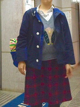ゆうき。さん（レディース・159cm）の秋コーディネート