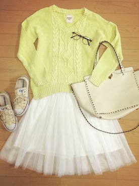 森田美里 みいたろさんのコーディネート