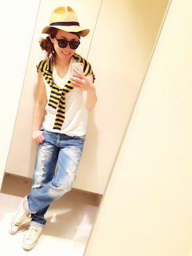 森田美里 みいたろさんのコーディネート