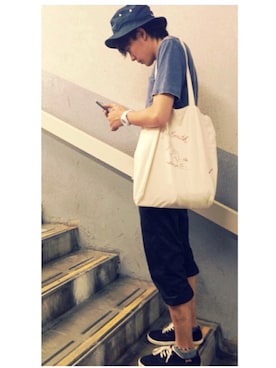 かずとさん（メンズ・172cm）の夏コーディネート