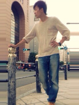 かずとさん（メンズ・172cm）の秋コーディネート