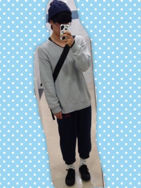 りょーかもさん（メンズ・172cm）の春コーディネート