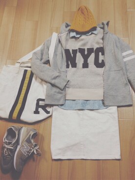 AYMさん（レディース・157cm）の冬コーディネート