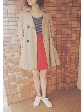 AYMさん（レディース・157cm）の春コーディネート