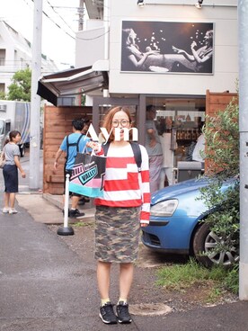 AYMさん（レディース・157cm）の夏コーディネート