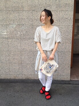 AYMさん（レディース・157cm）の夏コーディネート