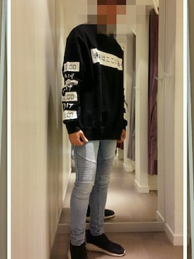 Akihisa Suedaさん（メンズ・180cm）の冬コーディネート