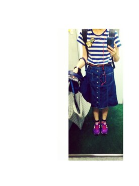 moiさん（レディース・162cm）の夏コーディネート