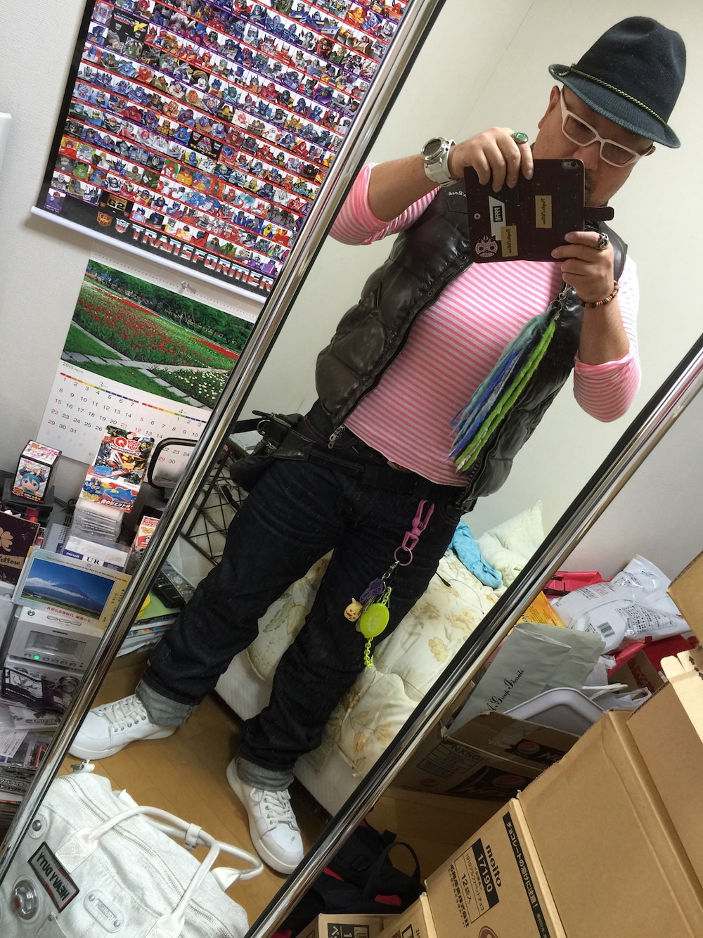 岡村靖幸　キャップ　スリッパ　ハンドタオル　タオル 岡村靖幸キャップスリッパハンドタオルタオル