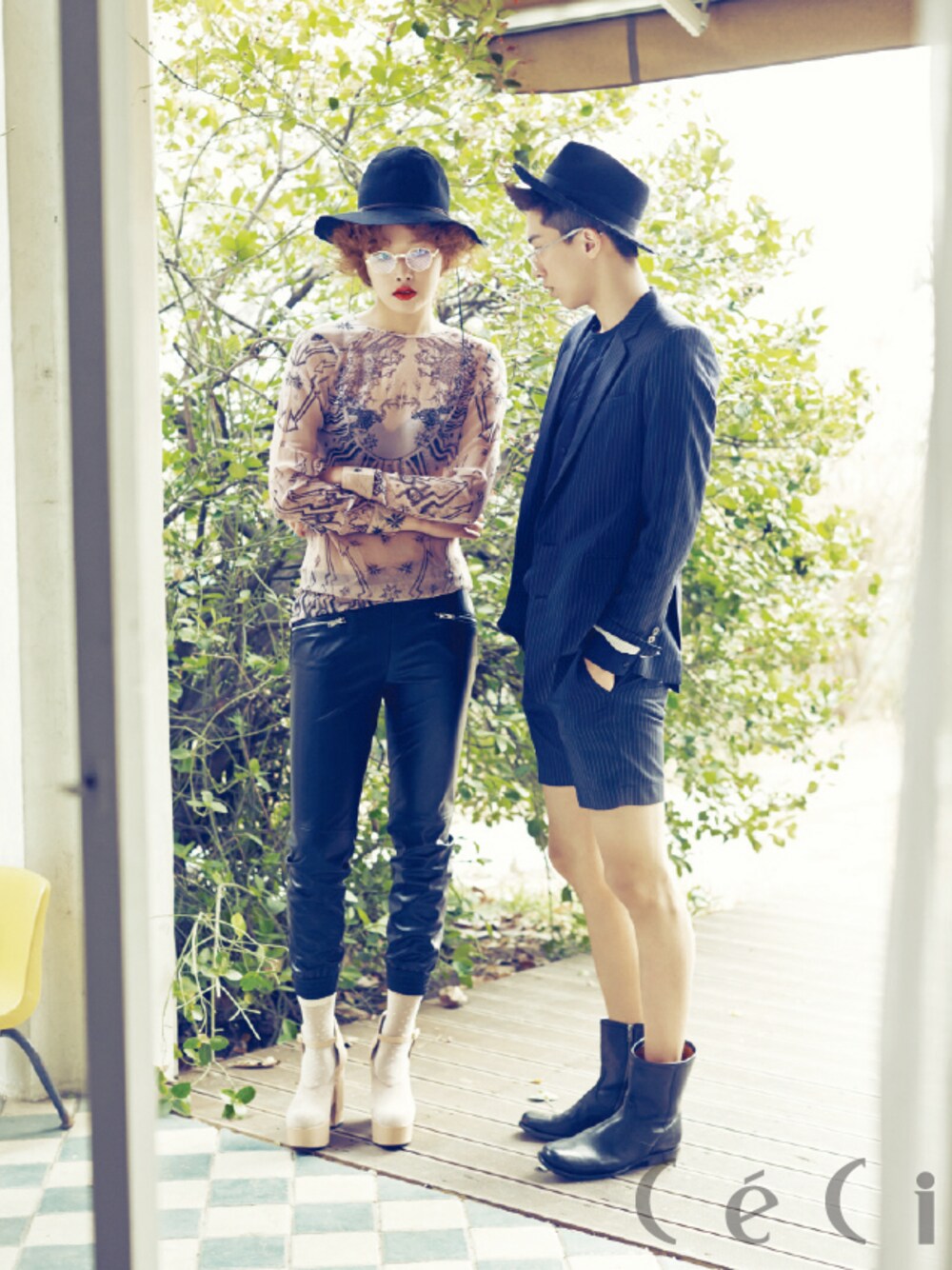 「flatapartment、 パンプス、 ピンク、 シューズ、shoes、スキニーデニム、ウェッジヒール、FLAT APARTMENT、 フラットアパートメント、플랫아파트먼트」｜「FLAT APARTMENTのFLAT APARTMENT x SUECOMMA BONNIE （パンプス、ピンク系）」を使った、FLATAPARTMENTさん（レディース・173cm）の夏コーディネートの1枚目の写真