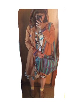 「チチカカ」｜「アイテム（その他アウター）」を使った、高瀬さん（レディース・153cm）の夏コーディネート