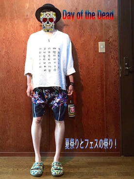「夏祭り」｜パスト・エンパイアさん（メンズ・165cm・20代）の夏コーディネート