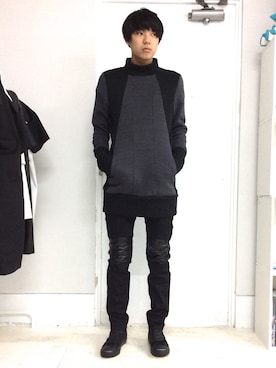 「NICK NEEDLES（ニックニードルズ）のアイテム」を使った、SONARさん（メンズ・176cm）の秋コーディネート