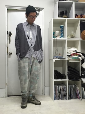 「SHUTTLE（シャトル）のアイテム」を使った、SONARさん（メンズ・180cm）の冬コーディネート