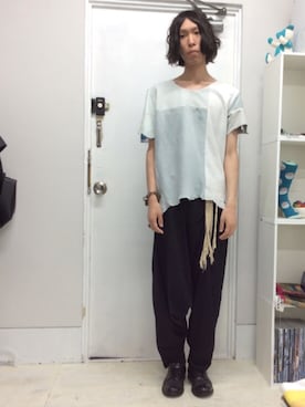 「STORES.jp（ストアーズドットジェーピー）のアイテム」を使った、SONARさん（メンズ・186cm）の冬コーディネート