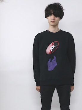 「chloma（クロマ）のアイテム」を使った、SONARさん（メンズ・170cm）の秋コーディネート