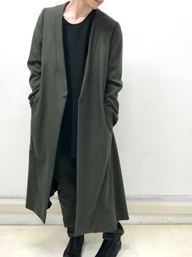 「NICK NEEDLES（ニックニードルズ）のアイテム」を使った、SONARさん（メンズ・170cm）の秋コーディネート