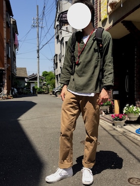 けんたろうさん(メンズ・172cm)の春コーディネート