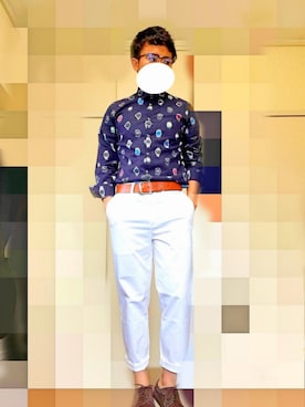「ポールスミス」｜ツカダさん（メンズ・167cm・10代）の春コーディネート