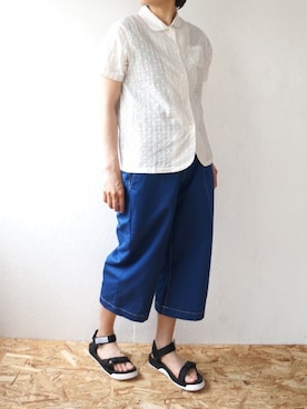 「masterkey（マスターキー）のアイテム」を使った、yumiさん（レディース・159cm）の夏コーディネート