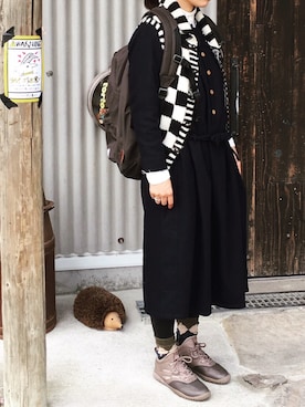 「アイテム（レッグウェア）」を使った、yumiさん（レディース・159cm・30代）の秋コーディネート