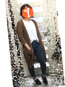 Yu⠒noさん（レディース・158cm）の秋コーディネート