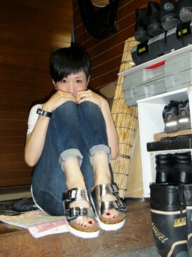 いしこさん(レディース・157cm)の夏コーディネート