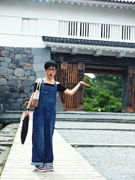 「城」｜いしこさん（レディース・157cm）の夏コーディネート