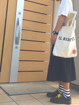 「アイテム（本）」を使った、ばたこちんさん（メンズ・165cm）の秋コーディネート