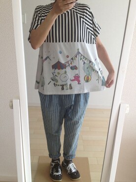 わさびさん(レディース・156cm)の夏コーディネート