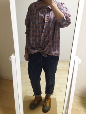 わさびさん(レディース・156cm)の秋コーディネート