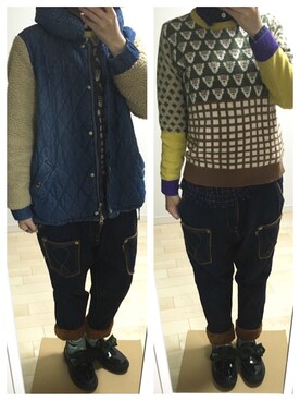 わさびさん（レディース・156cm）の冬コーディネート