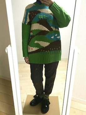 わさびさん（レディース・156cm）の冬コーディネート