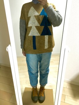 わさびさん(レディース・156cm)の冬コーディネート