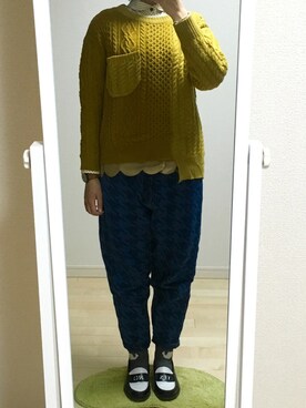 わさびさん（レディース・156cm）の冬コーディネート