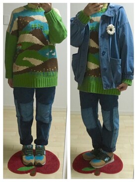 わさびさん(レディース・156cm)の春コーディネート