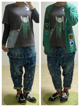 わさびさん（レディース・156cm）の春コーディネート