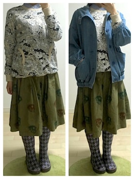 わさびさん(レディース・156cm)の春コーディネート