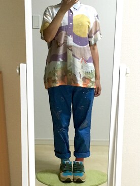 わさびさん（レディース・156cm）の秋コーディネート