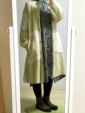 わさびさん（レディース・156cm）の冬コーディネート