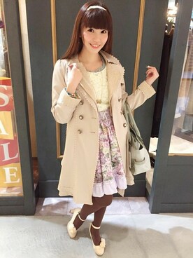 axes femmeさん（レディース・160cm）の冬コーディネート