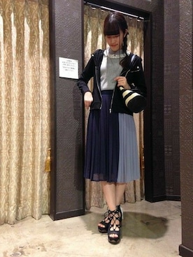 axes femmeさん（レディース・160cm）の春コーディネート