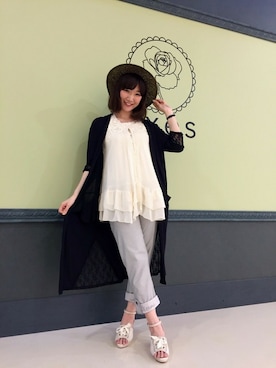 「初夏のおでかけ」｜axes femmeさん（レディース・160cm）の春コーディネート